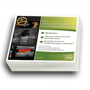 ULTRA P.A.S.S. Sonography Principles and Instrumentation (SPI) Registry Review Flashcards